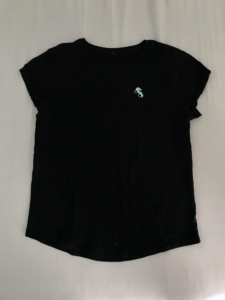 T-Shirt Schwarz front_2020-06-03
